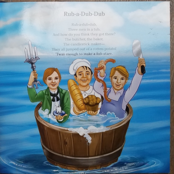 Set of 4 Classic Nursery Rhymes Books - Picture 4 of 5